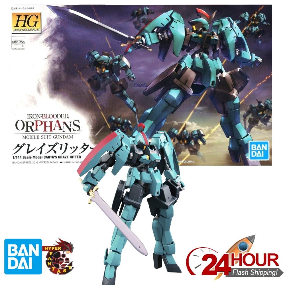BANDAI HG IBO 1/144 Carta's Graze Ritter (Gundam Model Kits) Gundam ...