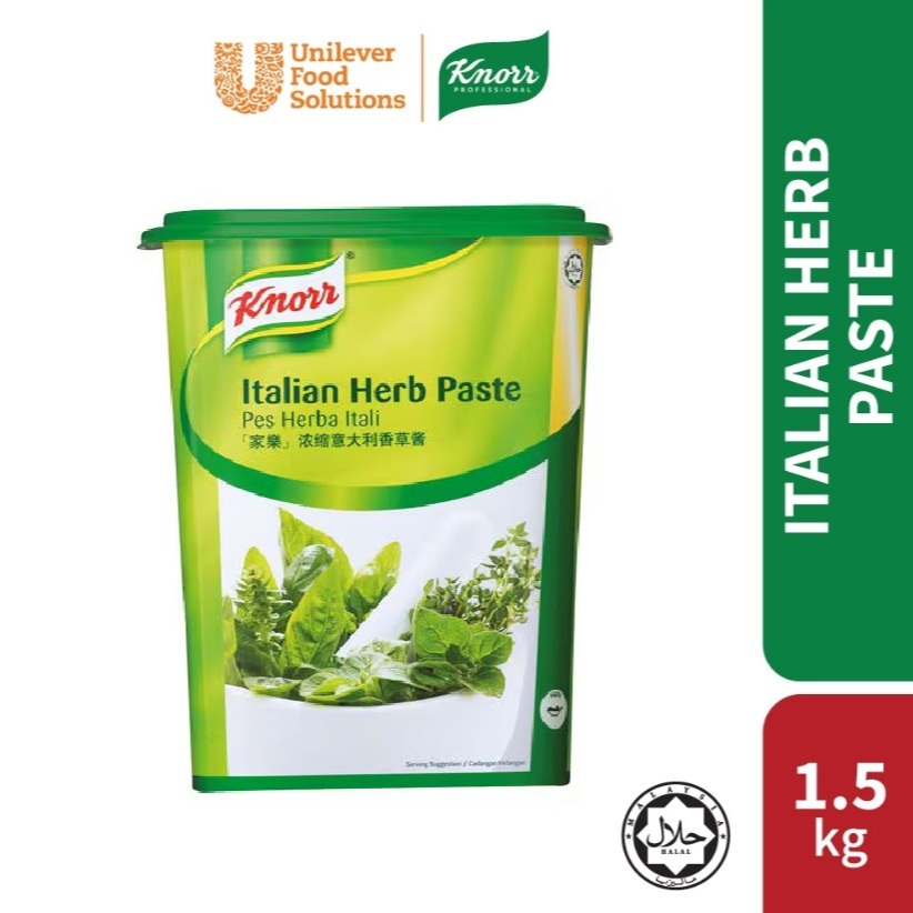 Knorr Italian Herb Paste [家樂] 浓缩意大利香草酱 1.5kg Shopee Malaysia