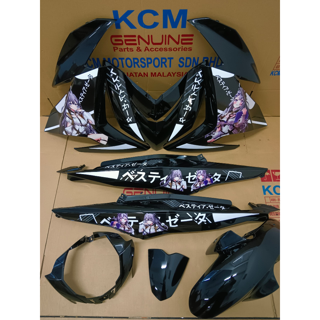 COVER SET Y15 V1 V2 CUSTOM DESIGN ANIME SIAP PASANG STICKER | Shopee ...