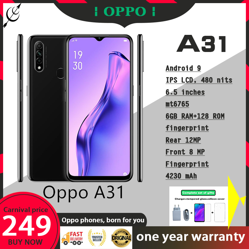 6gb 128gb Oppo A31 128 Oppo A31 Dual SIM 128GB, 6GB Ram Mystery Black