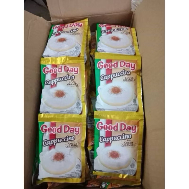 Kopi / Coffee Cappuccino GooDay 1 Renceng ( 10 Sachet ) | Shopee Malaysia