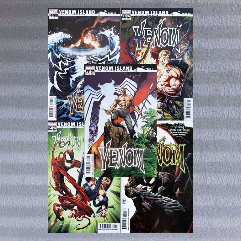 Venom #21-#25 5/5 Complete Set (4th Series Marvel Comics) Donny Cates ...