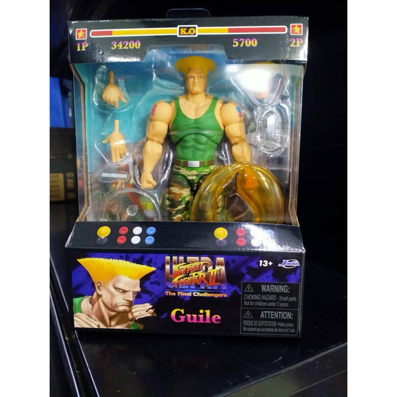 Jada Street Fighter II Guile 6 au meilleur prix sur