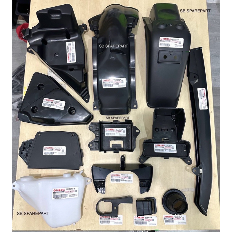 PART PLASTIK DAN GETAH ORIGINAL 💯 YAMAHA RXZ JUAL PER 1 ORI HLY💯 ...