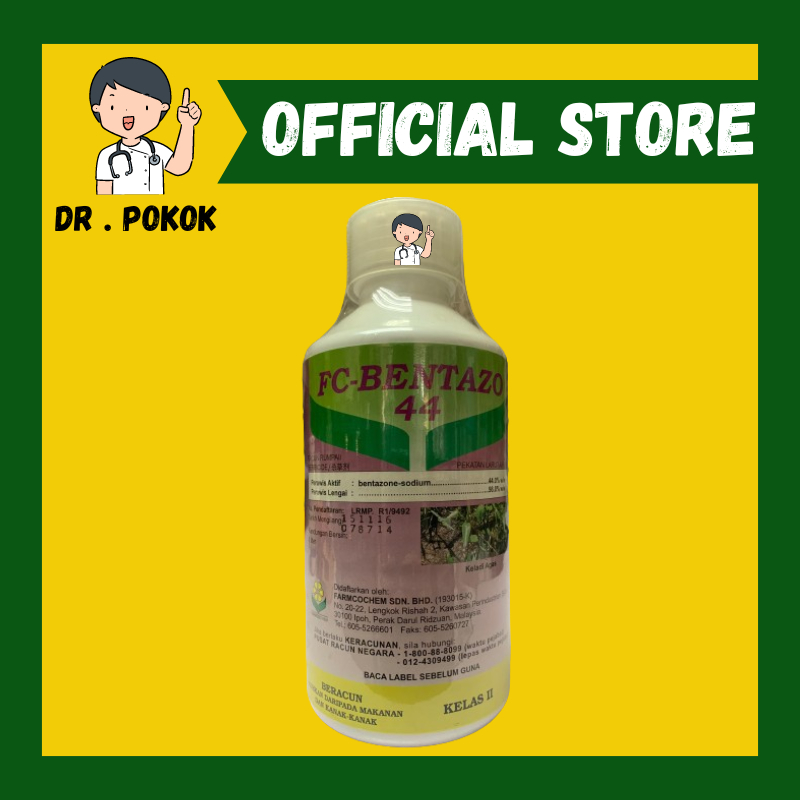 [ORIGINAL] 1L FC BENTAZO 44 Farmcochen Bentazone Sodium 44% Sentuhan ...