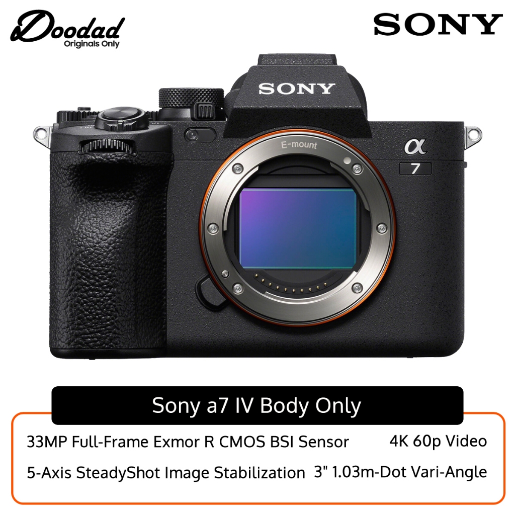 Sony A7 IV / A7 Mark IV ( Body Only) Mirrorless Camera Sony My Set