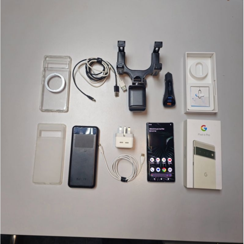 Used Google Pixel 6 Pro White with Accesories Shopee Malaysia