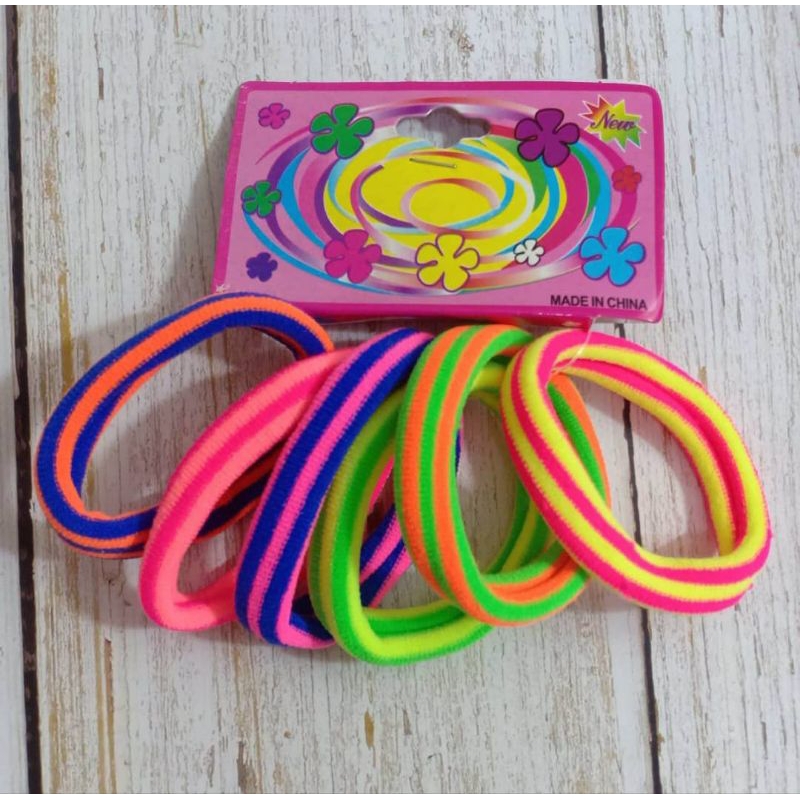 Getah rambut berwarna-warni | Shopee Malaysia
