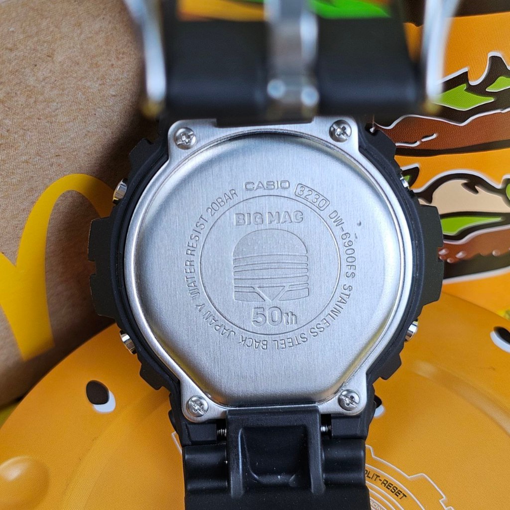 G-Shock Original Model DW-6900FS Bigmac Collab With