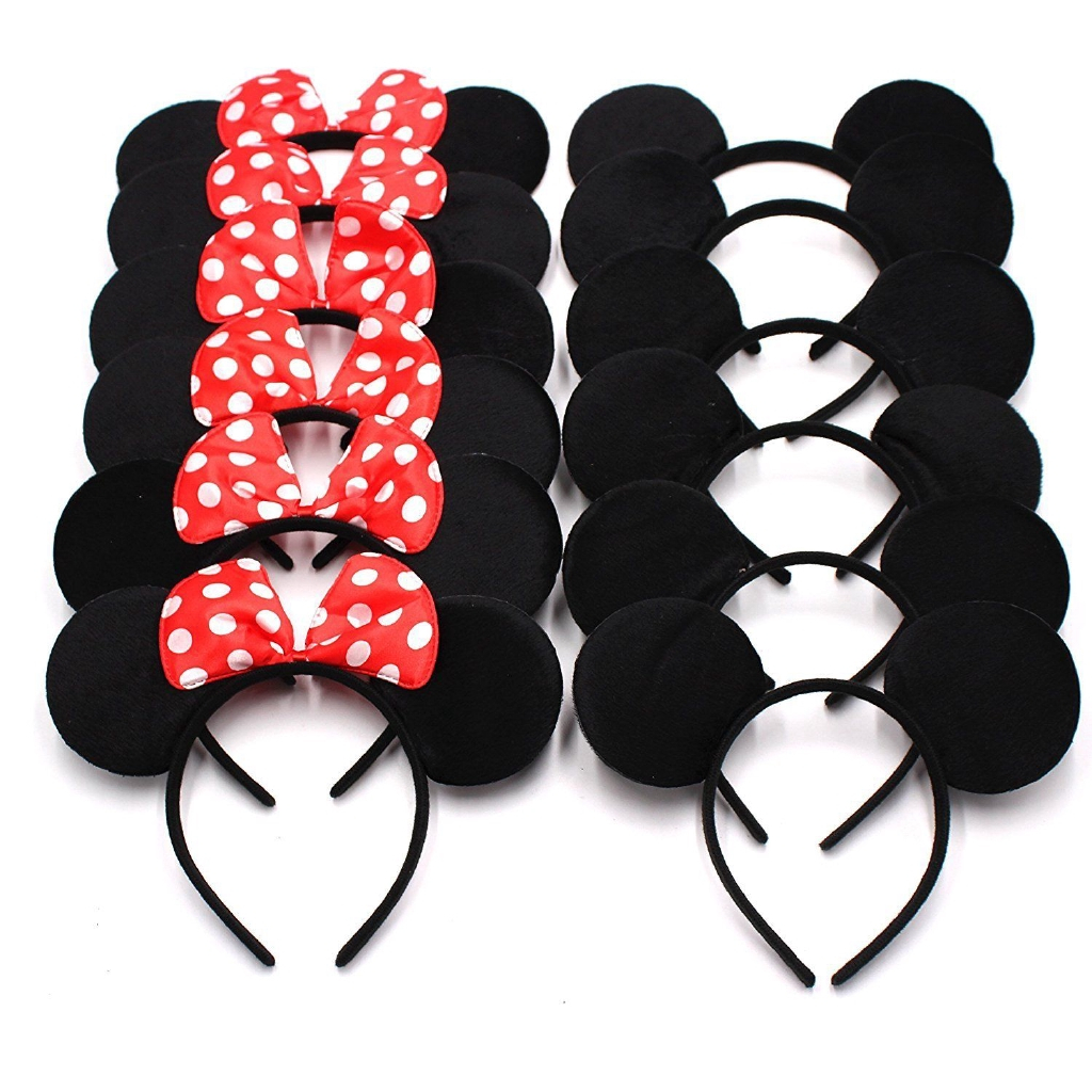 Mickey Mouse and Minnie Mouse Headband Cosplay Birthday Party | Shopee ...