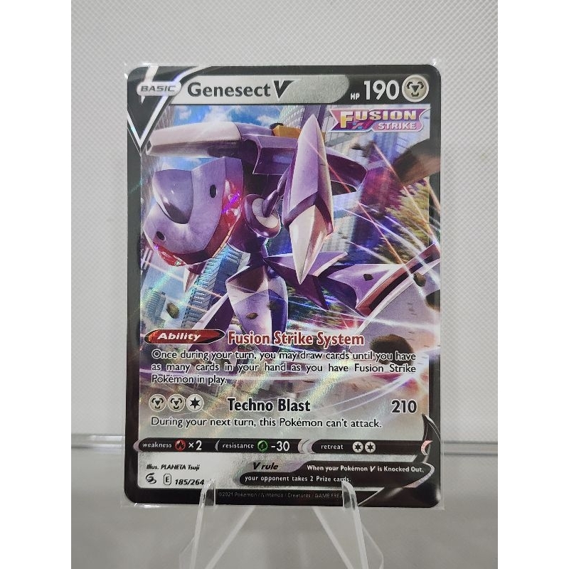 2021 Genesect V Card (Rare Holo) | Shopee Malaysia