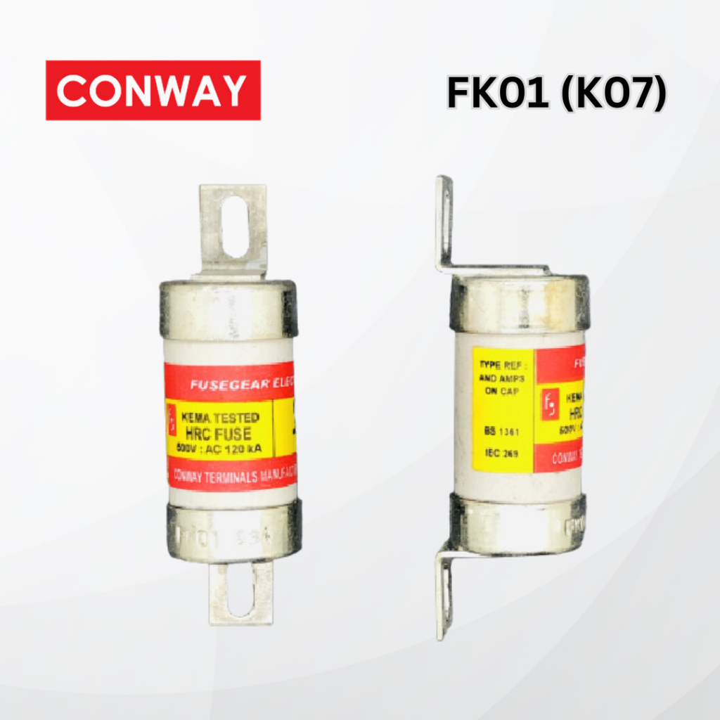 Fusegear Electric HRC Fuse Link FK01 K07 40A/50A/63A 10 PER BOX ...