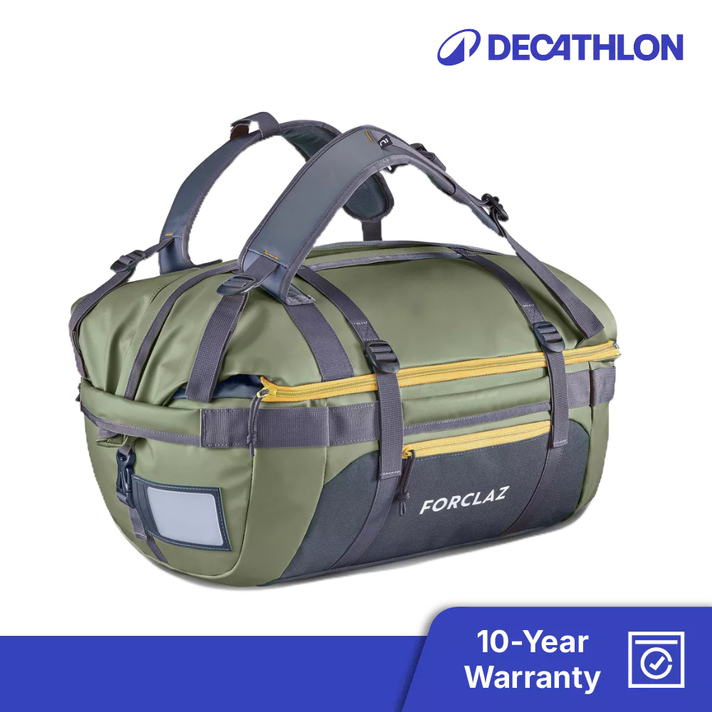Forclaz 60l Waterproof Duffel Bag FORCLAZ Trekking Carry Bag - Main Image