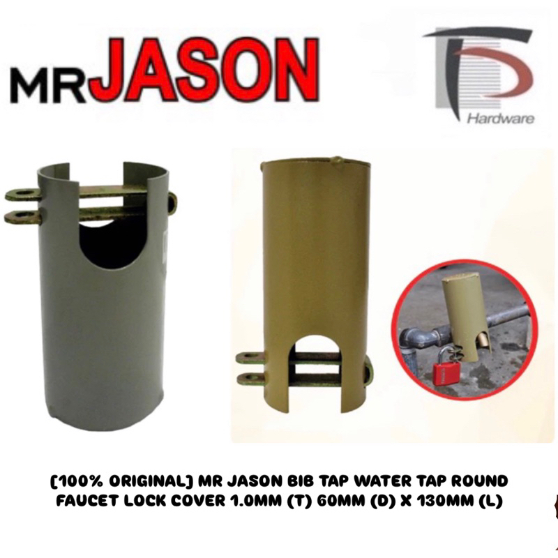 [100% ORIGINAL] MR JASON BIB TAP WATER TAP ROUND FAUCET LOCK COVER 1 ...