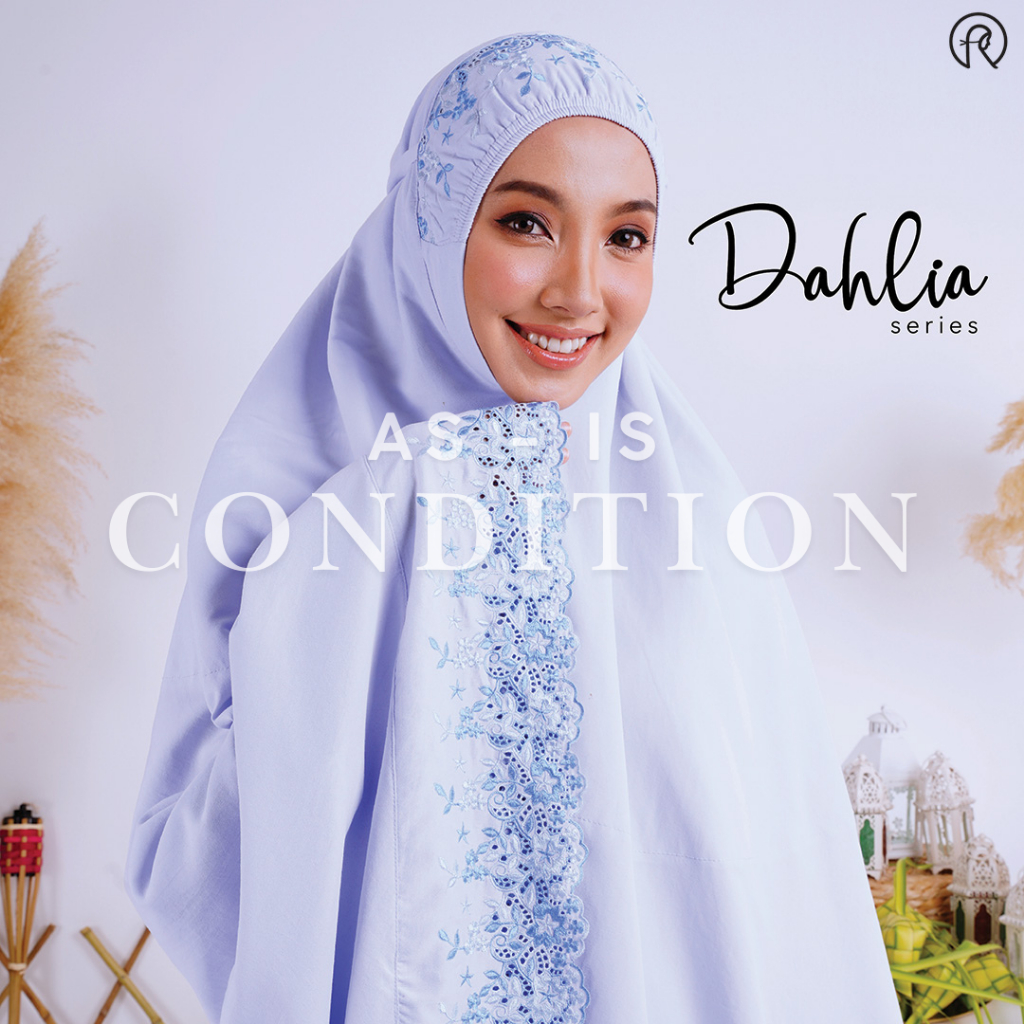 [AS IS CONDITION] DAHLIA SERIES | Telekung Rawdah [Beg Termasuk ...