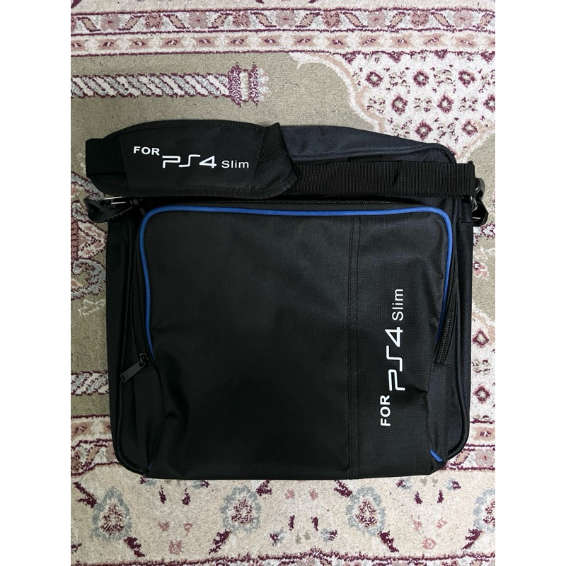 (BAG ONLY) Sony PS4 Slim PlayStation 4 Travel Bag Case Casing Pouch ...