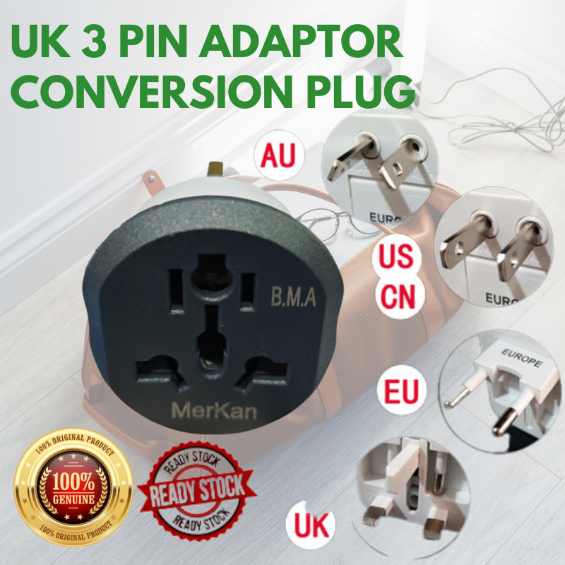 LSE-3 Pin Tourism Converision Plug/SOCKET,Travel adapter/adaptor,UK ...