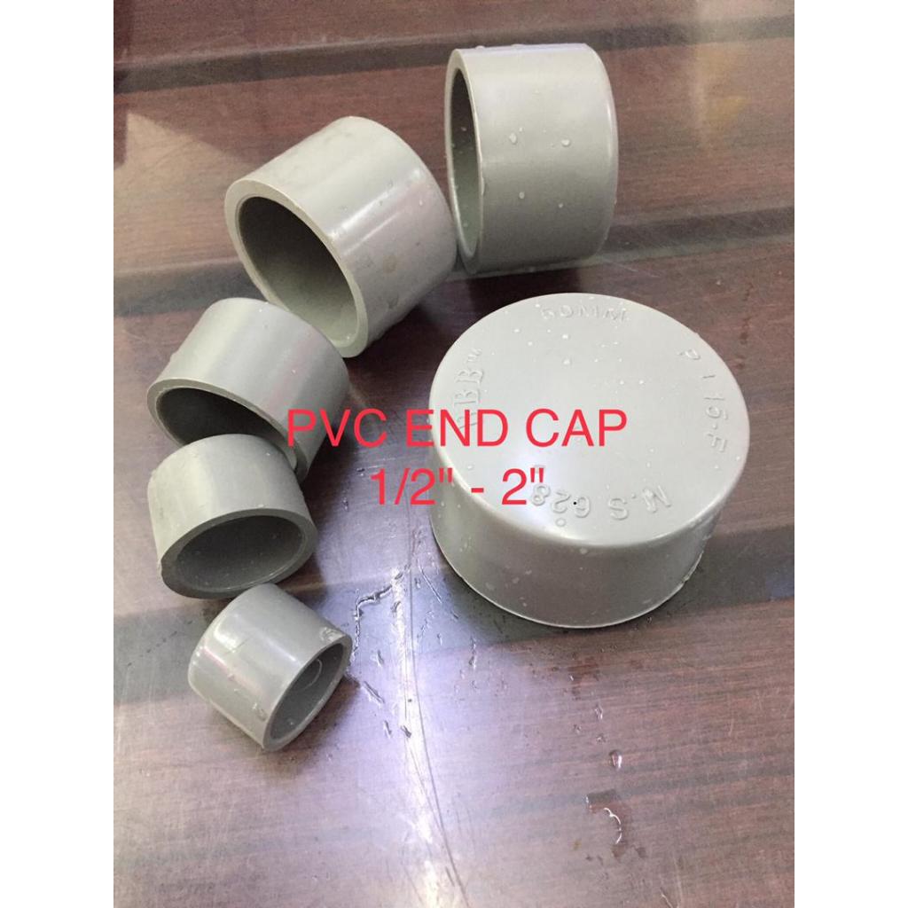 PVC End Cap 15mm - 50mm / Fitting BBB | Shopee Malaysia