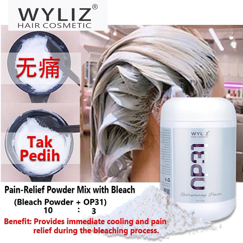 WYLIZ OP31 无痛粉 Restructuring Powder/ Powder Campuran Tak Pedih Kulit ...