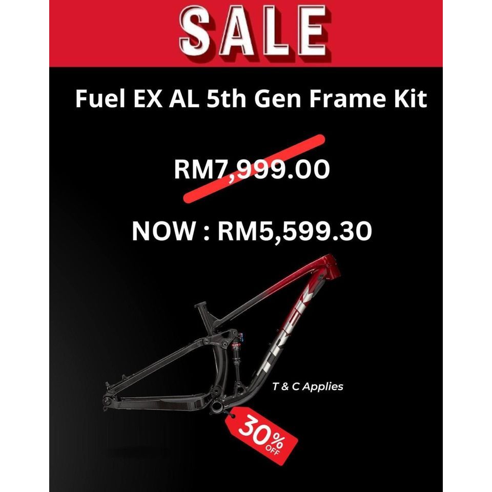 Trek Fuel EX AL Gen 6 Frameset main image 0