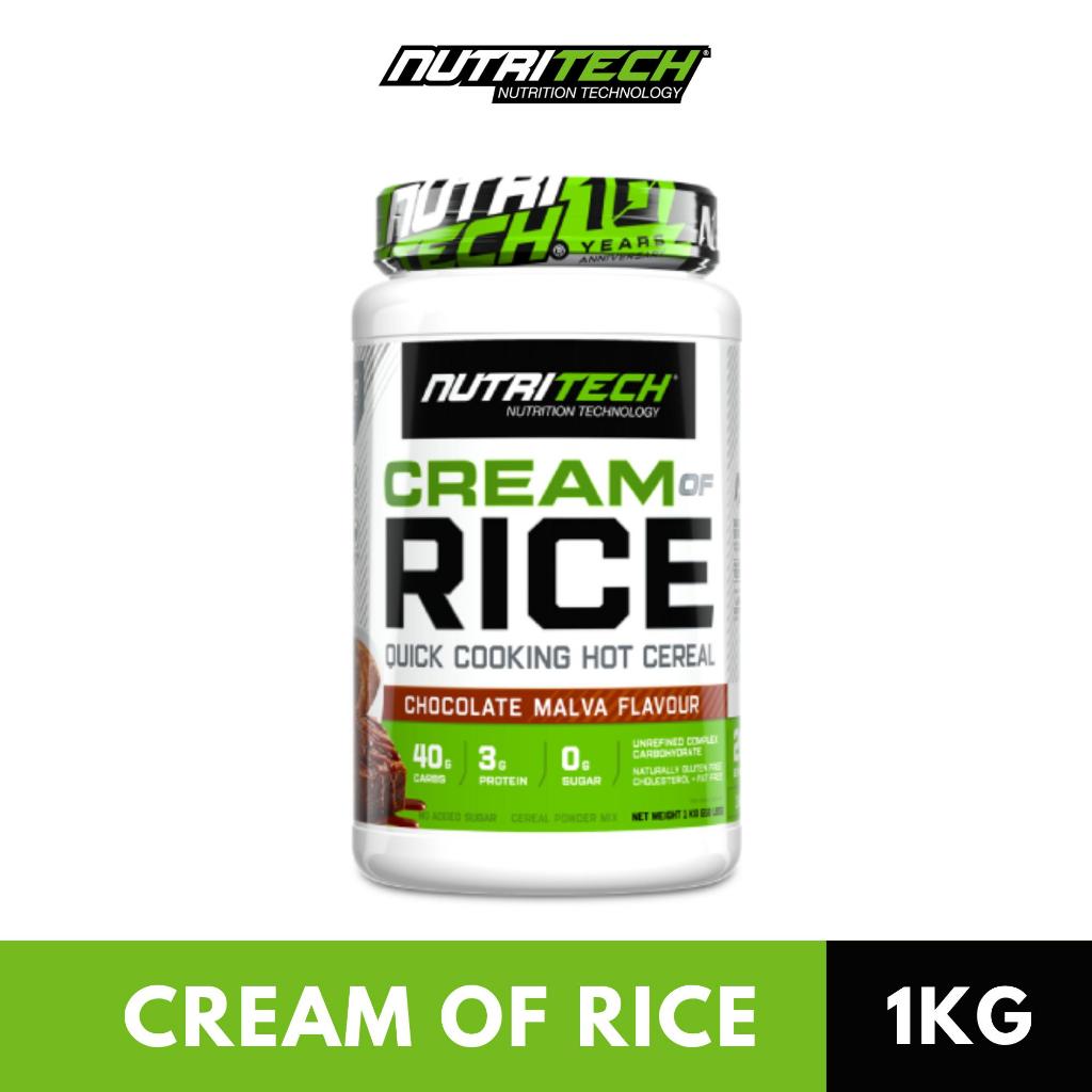 Nutritech Cream of Rice 1KG | Quick Cereal Powder | Shopee Malaysia