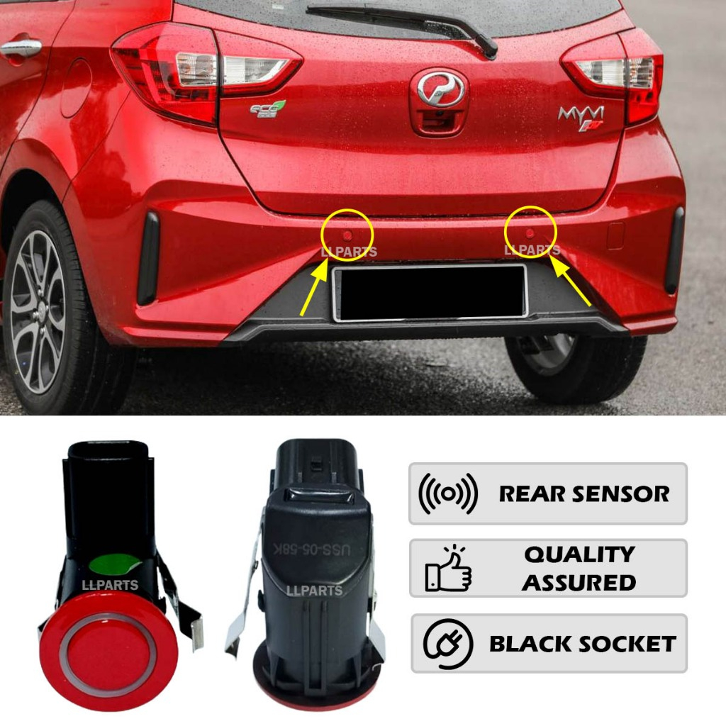 Original Perodua Bezza Myvi New 2017 M800 Front Rear Sensor Parking ...
