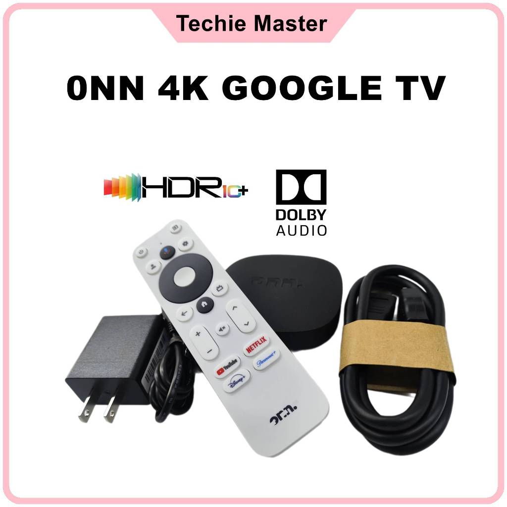 [SETUP] 0NN 4K G00GLE TV | 0NN 4K Box | 4K HDR | Dolby Audio | Onn 2K ...