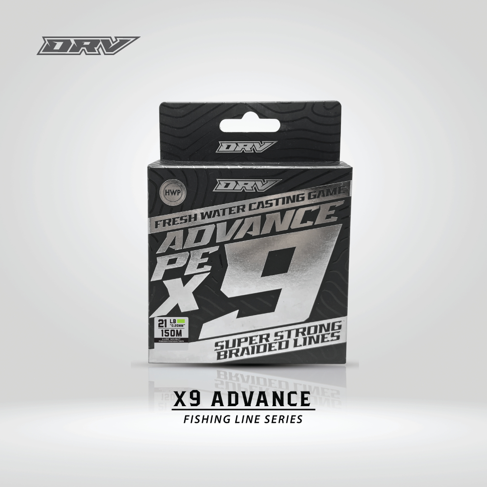 DRAVE PE X9 Advance Super Strong Braided Fishing Lines (150M) | Shopee ...
