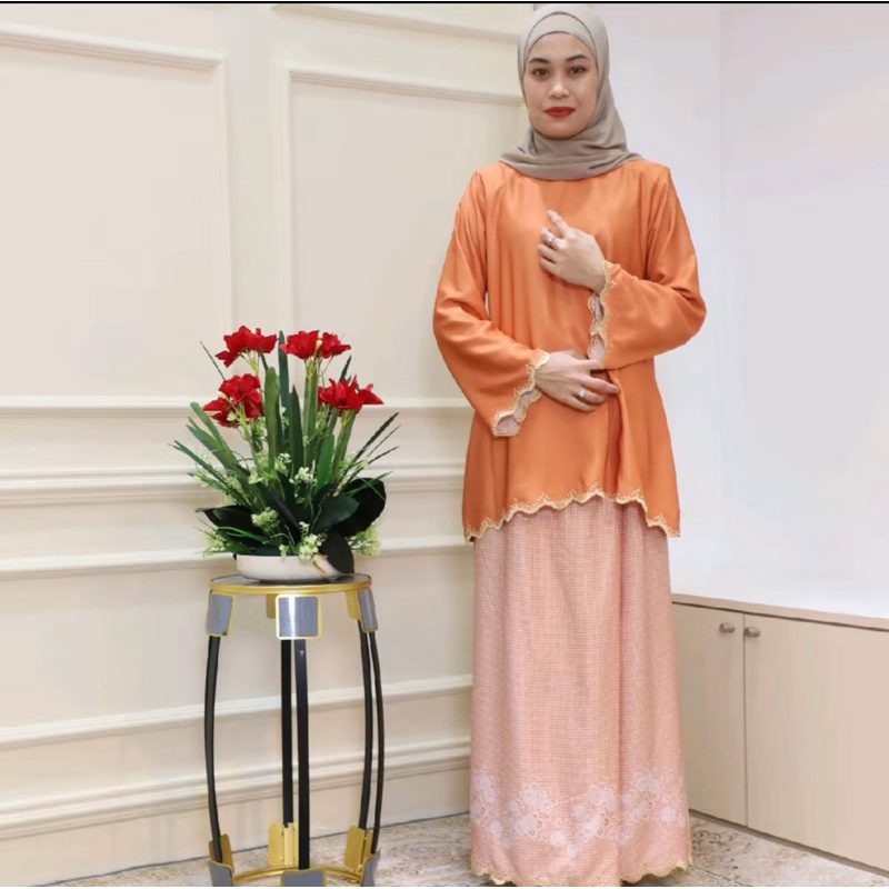 Set Baju Kurung Kedah Premium Batik SB Line Exclusive for Raya 2025💥