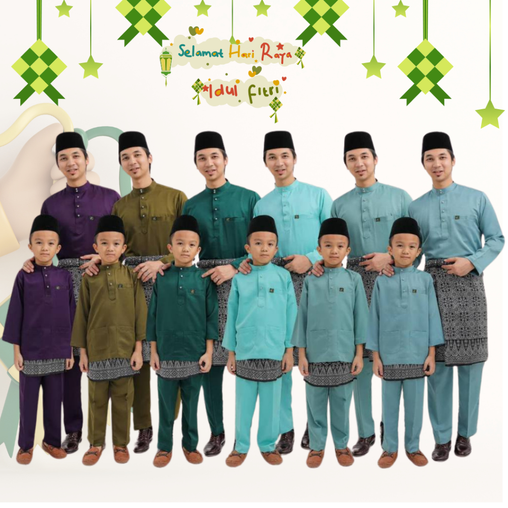 [ RAYA 2025]NEW COLLECTION ! BAJU MELAYU DEWASA & KANAK - KANAK BUDAK ...