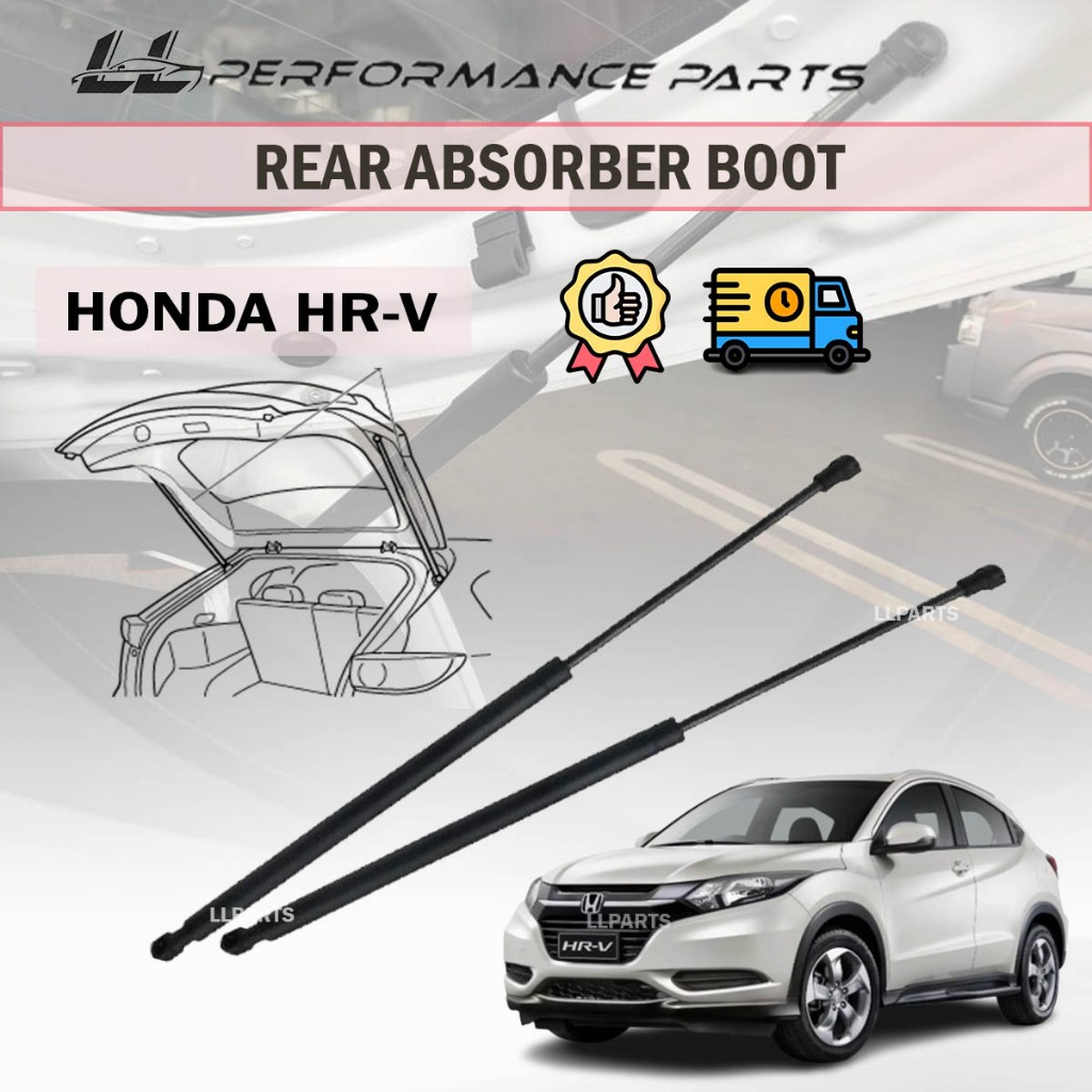 Honda HRV HR-V 2015-2021 Rear Bonnet Absorber Boot Damper Rear Boot ...