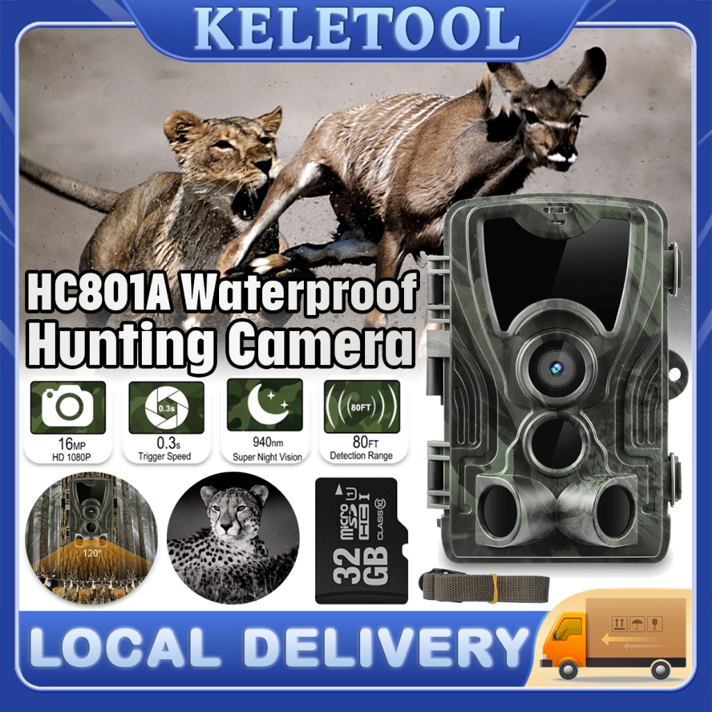 Hunting Trail Camera Wild Animal Trail Camera HC801A Outdoor Hunting ...