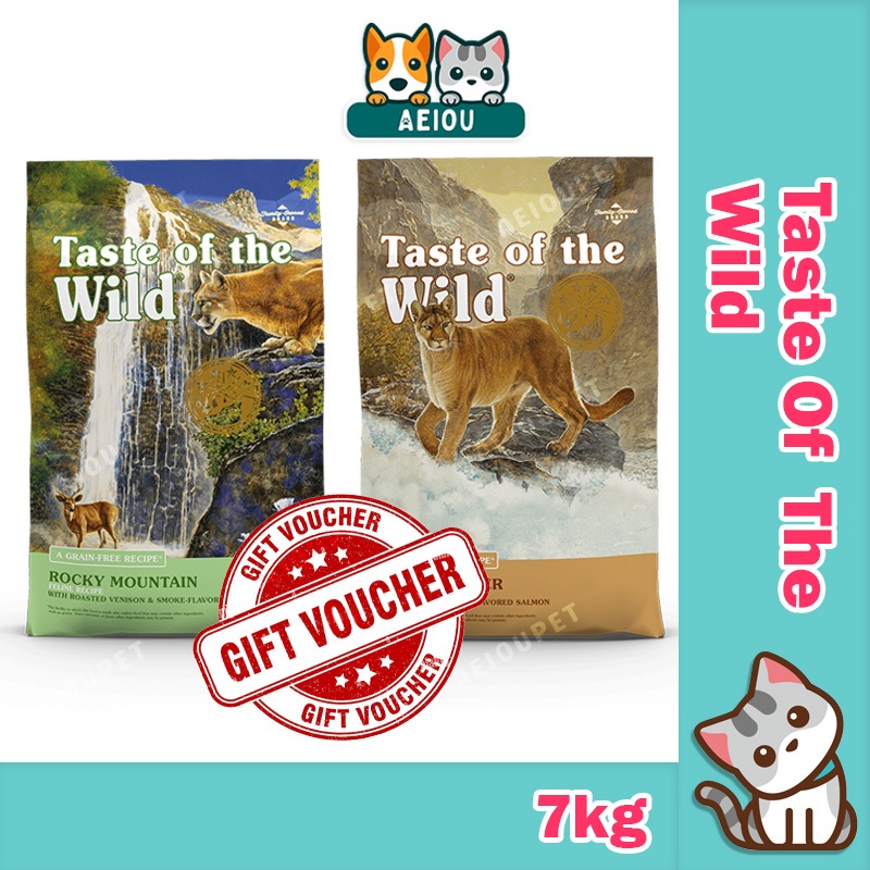 Taste of the wild makanan kucing top