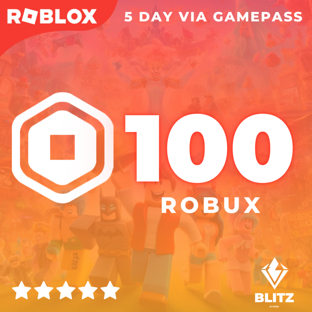 Roblox Gift Card Instant Robux Robox pc game | Shopee Malaysia