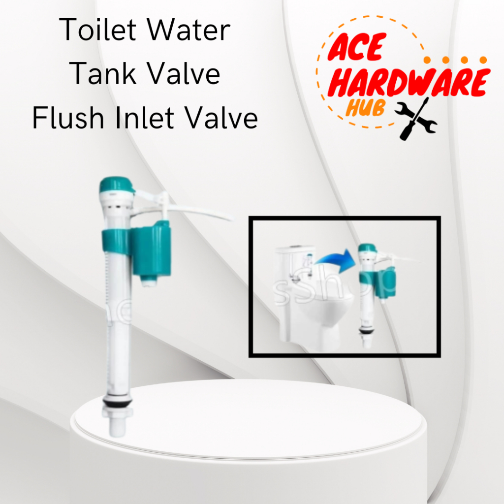 [Random Colour Send Out] Toilet Water Tank Valve Flush Inlet Valve ...