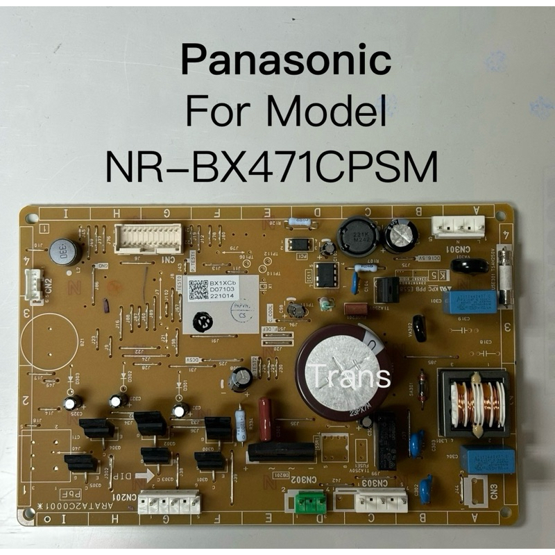 PANASONIC ORIGINAL PAS CONTROL PCB (ARBPC1A07102) FOR REFRIGERATOR ...