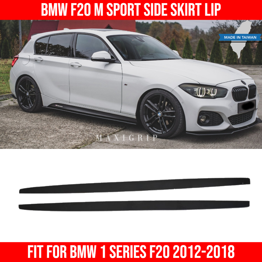 bmw F20 1 series MP side skirt lips M sport 118i 120i facelift bmw F20 ...