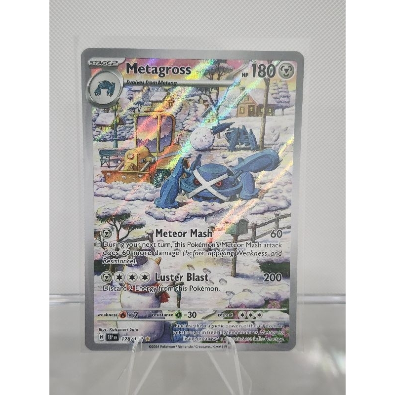 2024 Metagross Card (Full Art Holo) | Shopee Malaysia