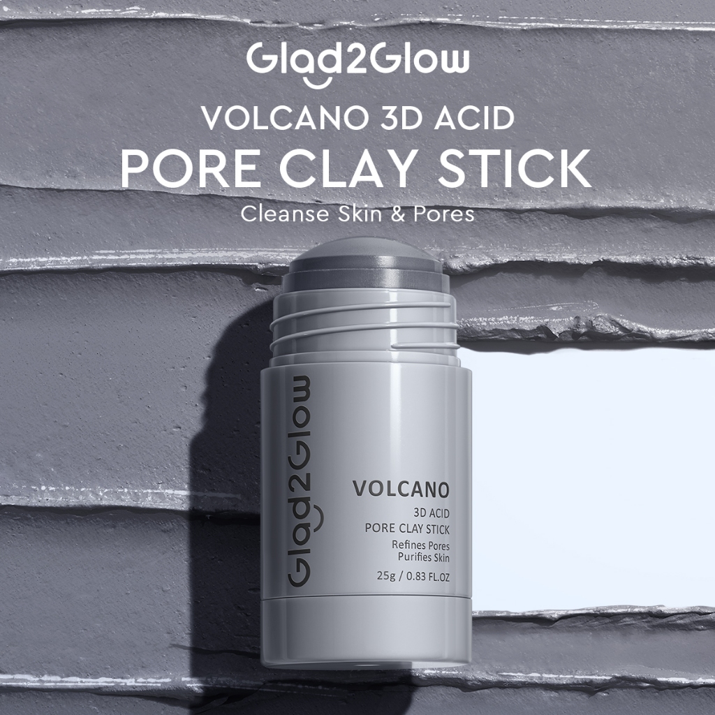 【Clay Stick】Glad2Glow Pomegranate Niacinamide Brightening /Mugwort Ance ...