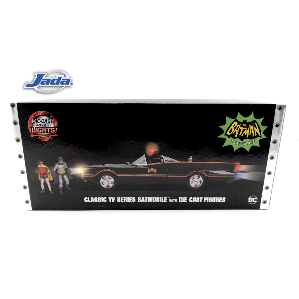JADA 1:18 BATMAN SERIES METAL DIE CAST CLASSIC TV SERIES BATMOBILE ...