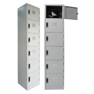 6 COMPARTMENT LOCKER STEEL CABINET | RAK SIMPANAN | RAK FILLING/STORAGE ...