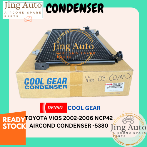 📣ORIGINAL📣 5380 TOYOTA VIOS 2002-2006 NCP42 COOL GEAR DENSO AIRCOND ...
