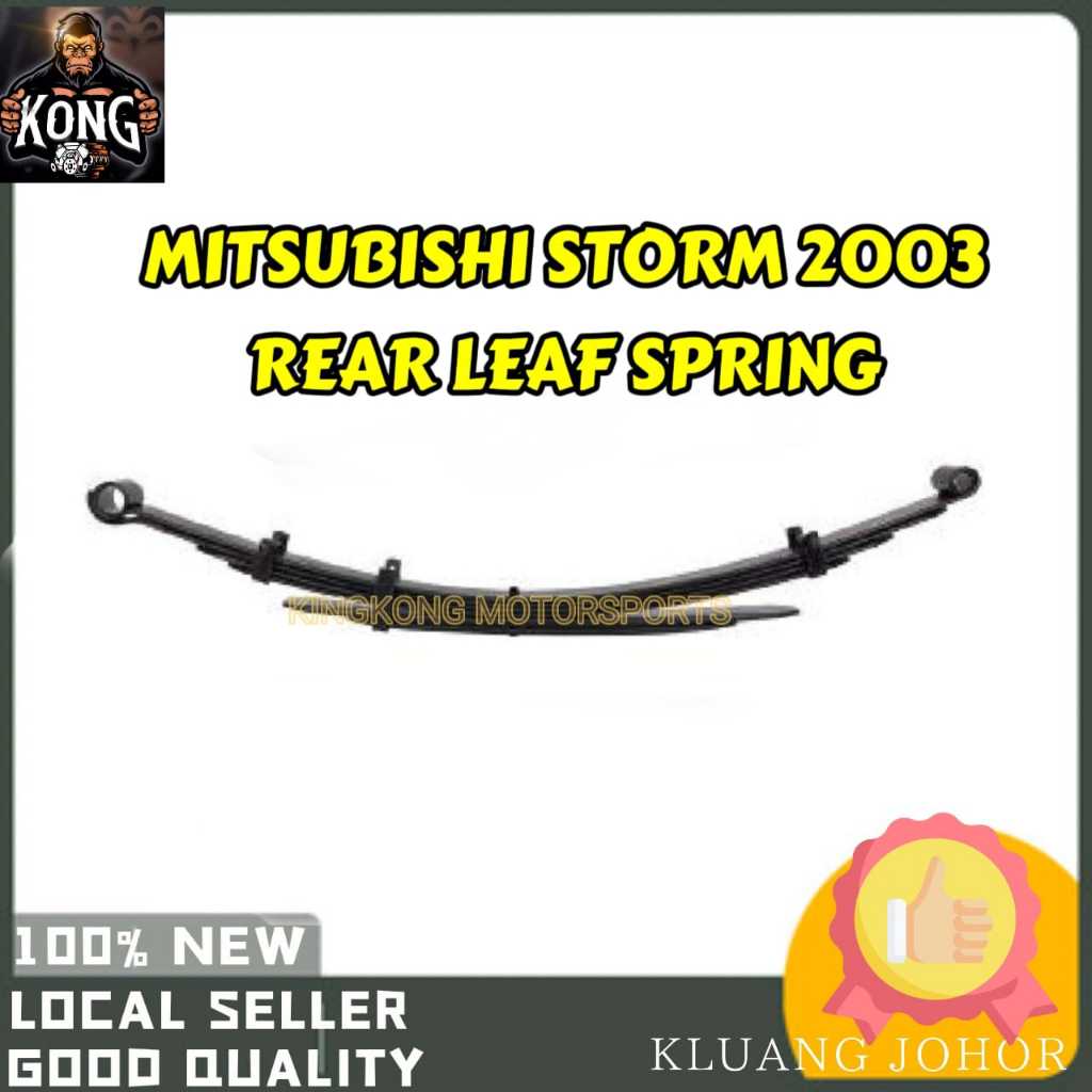 MITSUBISHI STORM 2003 REAR RA LEAF SPRING APM KING BRAND KINGKONG ...