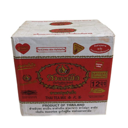 ChaTraMue Teh Merah Red Tea 1 box 12 pack | Shopee Malaysia