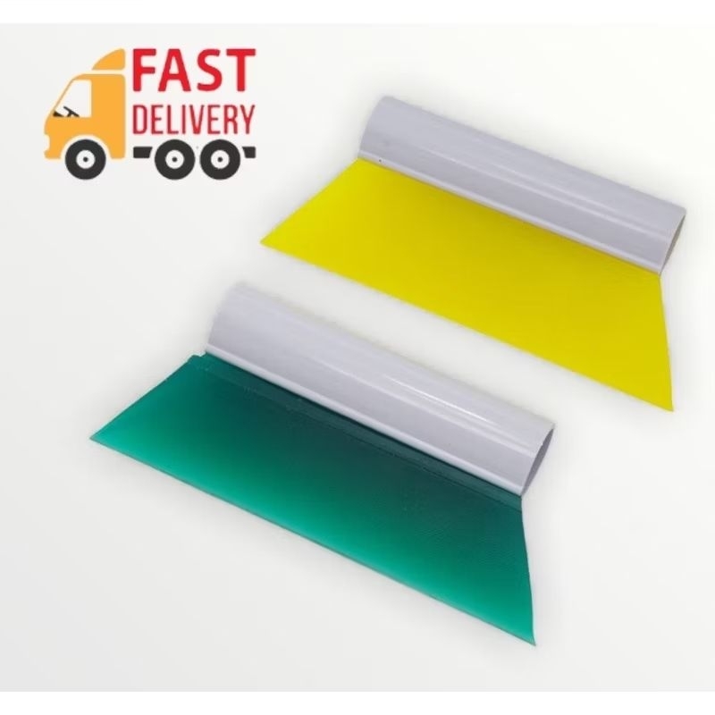 Yellow Green Turbo Squeegee TPU PPF Window Film Paint Protection ...