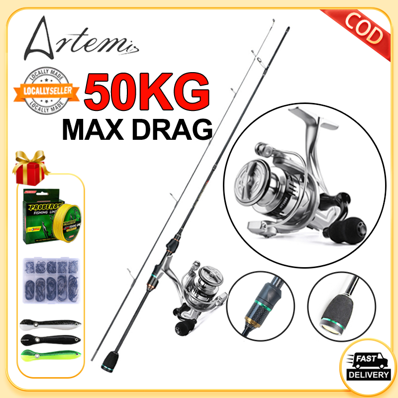 Rod Fishing Set Combo Barang Mancing Set Joran Pancing 1 Set BC Surf ...