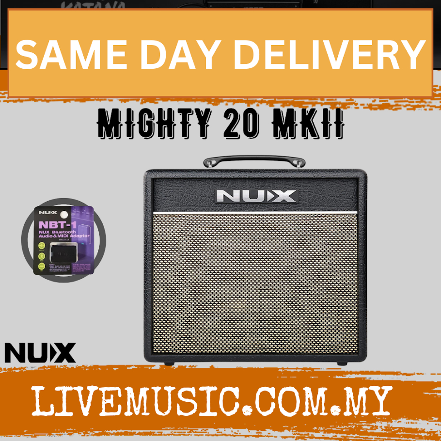 *SAME DAY DELIVERY* NUX Mighty 20 BT 20 watt Modeling Amplifier ...