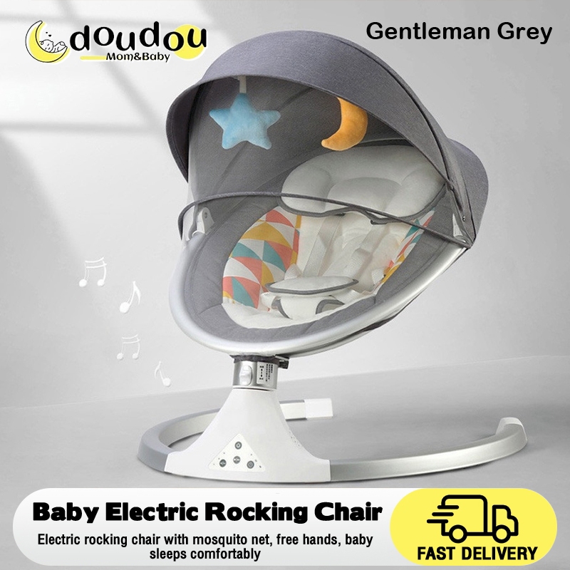 Electric Baby Rocking Chair Baby Swing Auto Swing Bouncer Electric ...