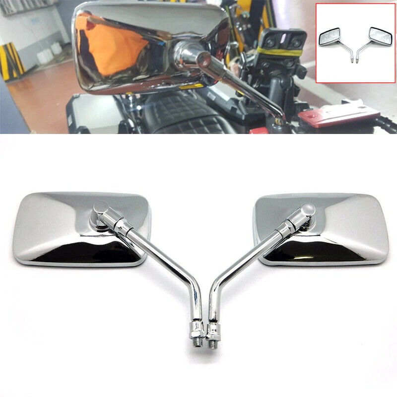 HAIRperone Motorcycle Chrome Rearview Side Mirrors Fashionable Cool ...