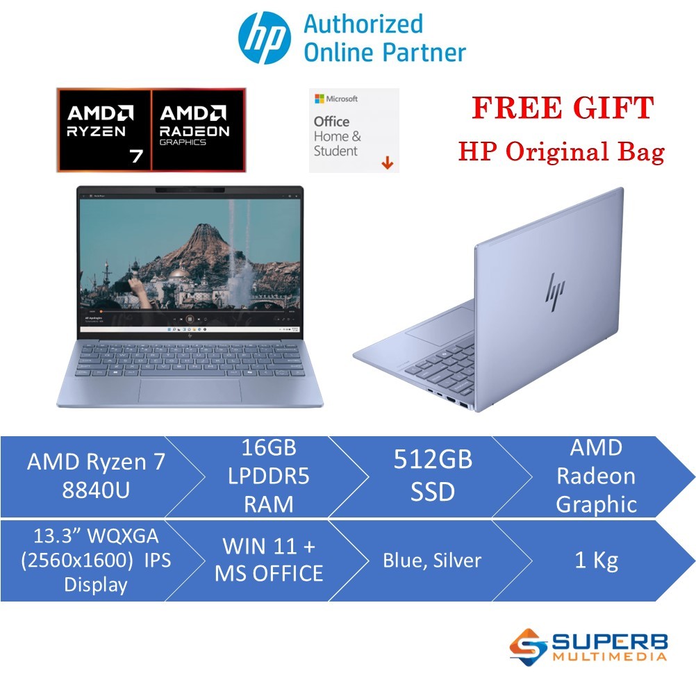 Hp Pavilion Aero Bg Au Blue Bg Au Silver Amd R U